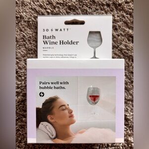 Bath wine holder marble 30 watt new in box